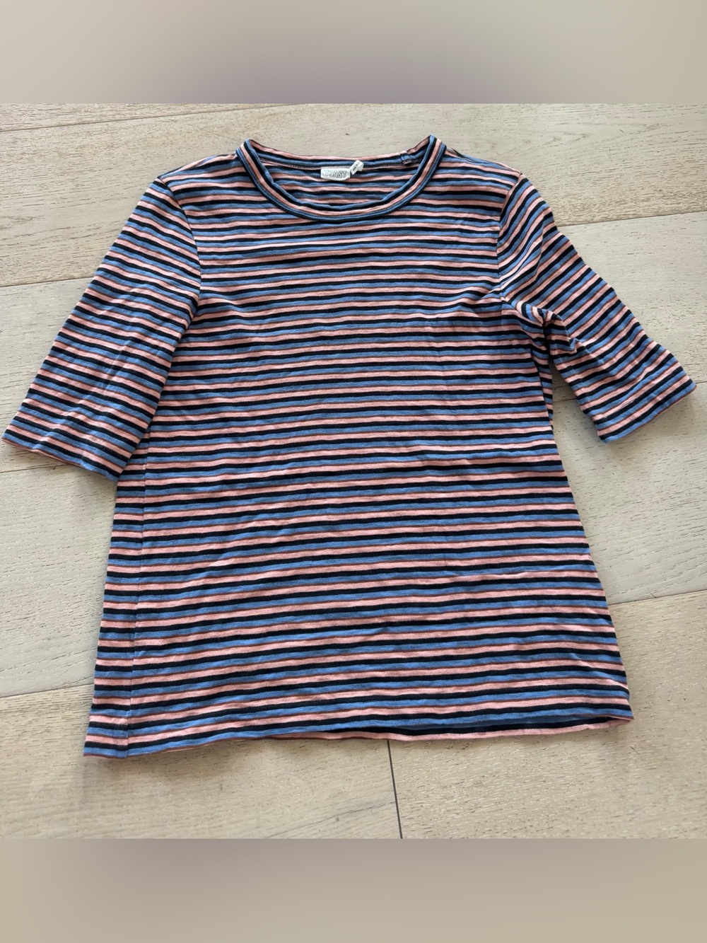 Toast Cleo Tee T Shirt multi stripe - Picture 4 of 8